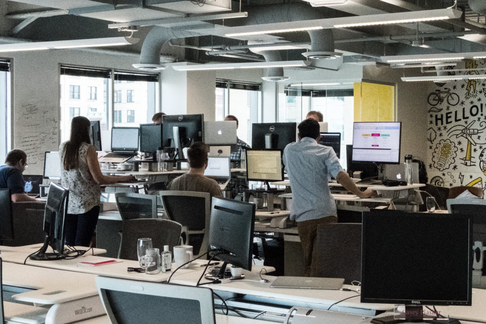 Drexel students collaborating